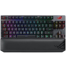 에이수스 ROG STRIX SCOPE RX TKL WIRELESS DELUXE 청축 영문 유무선 게이밍 키보드, 텐키리스, X807