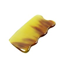 MEO 물소뿔 백각 사각 마사지 괄사, 1개