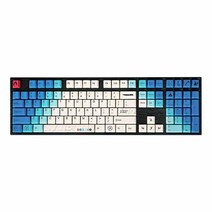 바밀로 SUMMIT R2 PBT 염료승화 영문 저소음적축 유선키보드, 혼합색상, VA108M V2, 일반형