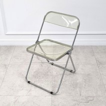 비에프컴퍼니 모노 플리아 폴딩 투명 의자, 그린, 1개