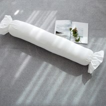 까사스토리 이지 사탕쿠션커버 솜포함, 화이트