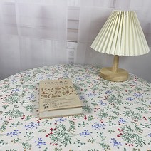 파라다이소 무드 인 1980 플로랄 테이블 식탁보, F, 140 x 140 cm