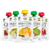 알렉스앤필 쑥쑥이단계 B 세트 5p, 1세트, 딸기 + 바닐라 혼합맛, 키위 + 퀴노아 혼합맛, 오렌지 + 퀴노아 혼합맛