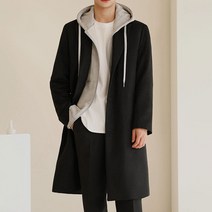 맨타임 남성용 데일리 블렌디드 울 싱글코트 AAO