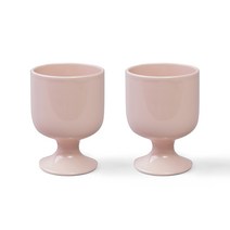 보울보울 볼볼홈파티 고블렛잔 400ml, 파우더핑크, 2개