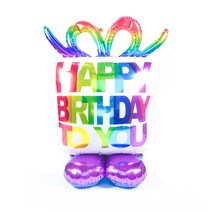 파티쇼 에어벌룬 은박풍선, 벌스데이프레젠트, 1개