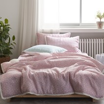 블랑뷰 라일리 인견 이불 스프레드, 핑크