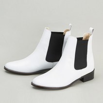 로맨틱무브 여성용 가죽 첼시 부츠 5W301