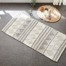 라뽐므 라자스탄 순면 러그 주방매트, 1P