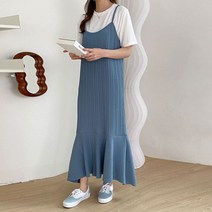 마더라이크 플리츠 나시 훌 임산부 원피스 n710