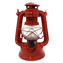 미나티 LED 클래식 감성 캠핑 랜턴 24cm J93, 와인레드, 1개