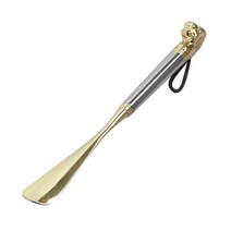 프랑온드 골드 포인트 스틸 구두주걱 49cm, 라이언 헤드 실버, 1개