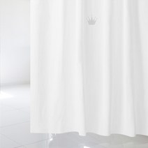 수풀 샤워 커튼 북유럽 스타일 sc277 L 1800 x 1880 mm + 플라스틱 고리 12p + 화이트 커튼봉 풀세트, 1세트, 멀티(혼합)컬러