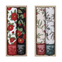 에티켓 레이스 손수건 B 2p x 2세트