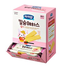 일동후디스 아동용 아이얌 칼슘웨하스 6g x 50p, 딸기, 300g, 1개