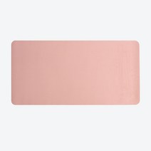 파스텔 휴대용 가죽 데스크매트, 핑크