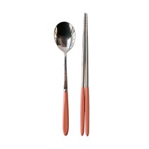 소소모소 마카롱 수저 세트, 러스트, 숟가락 + 젓가락