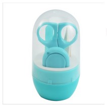 어바웃올리 유아 손톱깎이 + 신생아 손톱가위 세트, 그린, 1세트