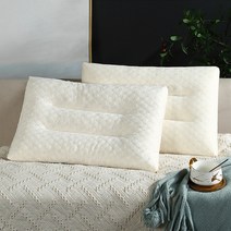 일상나눔 라텍스 소프트 베개, 화이트, 1개