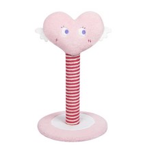 고양이 펫트롱 기둥형 하트 스크래쳐, 혼합색상, 1개