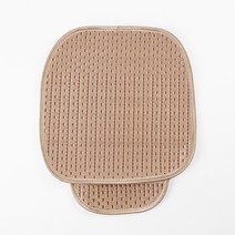 원스카 자동차 쿨시트 방석 싱글, 골드, 1개