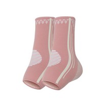리치덕 발목보호대 양말 세트 핑크 M, 1세트