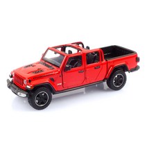 MOTORMAX 1:27 레프리카 지프 글래디에이터 루비콘 오픈탑 MTX793709RE, 레드