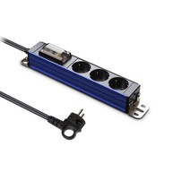 서버탭 알루미늄 고용량 누전차단 멀티탭 3구 스페이스 블루 HDSVAL-GN315B, 1.5m, 1개