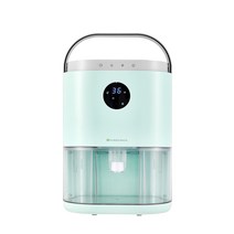 퓨어코치 LED 무드등 더블펠티어 미니 제습기 민트 800ml DH2000