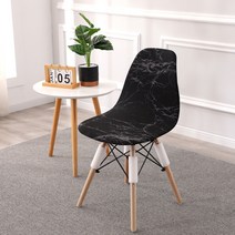 다해유 북유럽 현대 심플 의자 커버, S 6블랙