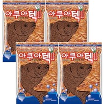 아쿠아베스트 아쿠아텍 2 떡밥, 4개, 420g