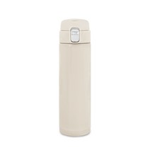 미롬 무지 하프링 텀블러, 아이보리, 470ml