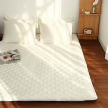 아망떼 보스턴 순면 누빔 요커버, 그레이