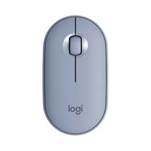 로지텍 무소음 무선마우스, M350, 블루