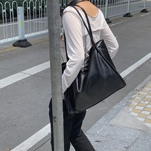 지니얼 여성용 빅사이즈 가죽 숄더백 GA2759