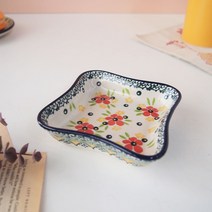 세라미카아티스티나 낮은 사각 찬기, 2357, 1개