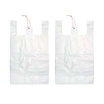 스위스녹스 손잡이 마트 비닐 봉투 유백, 12L, 200개