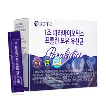 보뚜 1조 파라바이오틱스 프롤린 모유 유산균 30p, 2g 30포, 1박스