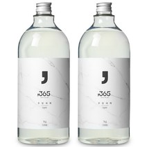 쉼표365 1종 주방세제 청귤향, 1kg, 2개