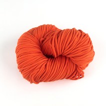 더패브릭랩 마크라메 컬러 로프 뜨개실, 10 오렌지, 180m, 1개