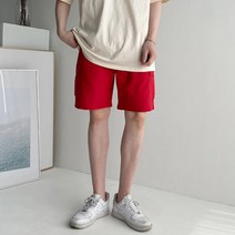 머시따 남성용 빅사이즈 린넨 카고밴딩 반바지