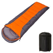 블루리빙 침낭 1300g, 오렌지그레이, 1개