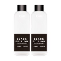 바이향 블랙에디션 디퓨저 리필 오일 2p, 200ml, 클린코튼