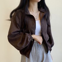 여성용 데일리 로스트 코듀로이 베이직 집업