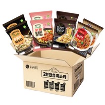 이가자연면 2분 완성 파스타 투움바 179.5g x 2p + 로제투움바 182g x 2p + 볼로냐 272.5g x 2p + 알리오올리오 192.5g x 2p 세트, 1세트