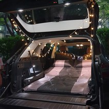 제이토리 트렁크 평탄화 투톤 감성 자동충전 에어 차박매트, 블랙 + 그레이, SUV 전차종