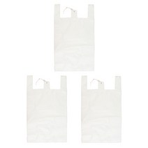 애니돌 손잡이 마트 비닐봉투 유백, 300개, 8L