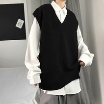남성용 바덴보르 브이넥 오버핏 베스트 FC-2214330