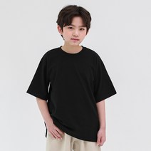 더데일리 아동용 반팔 레이어드 라운드 티셔츠