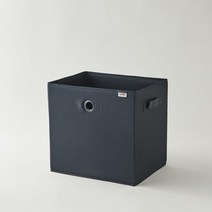 한샘 샘 폴리 수납 바스켓 대, 네이비, 1개